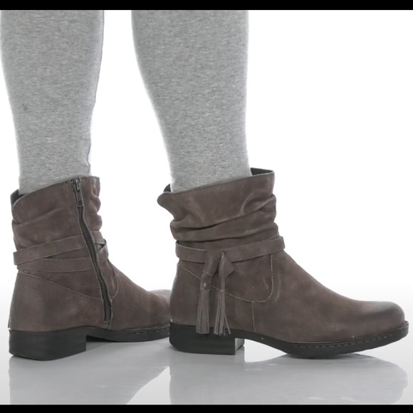 Born Kenya Bootie In Distressed Taupe. - Picture 4 of 14